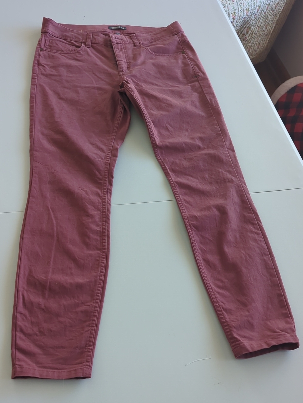 Toad&Co Women's Skinny Jeans in Dusty Rose